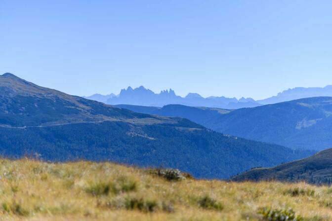 Großes Dolomitenkino – heute ohne Wasserspiegelung.