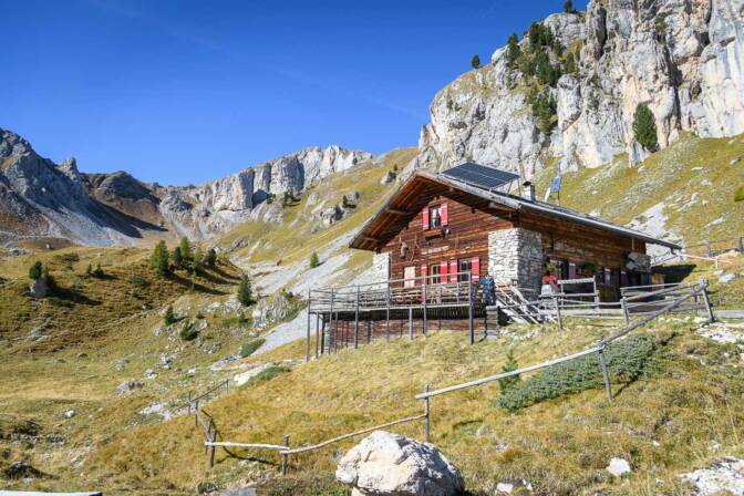 Rifugio Vallaccia, heute leider geschlossen