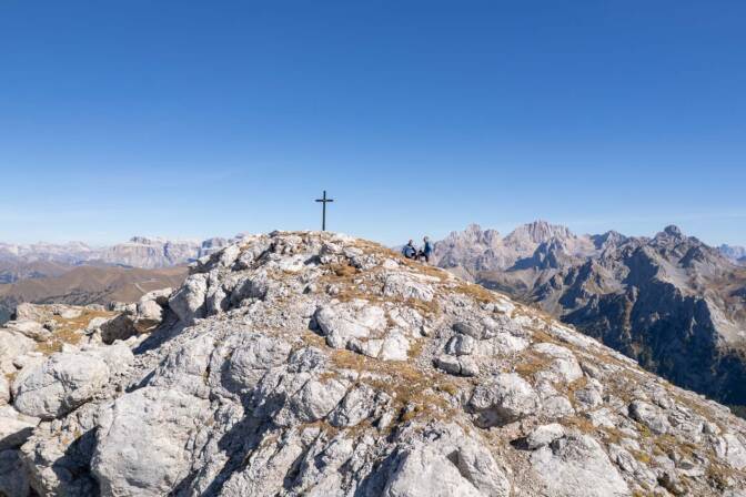 Gipfelkreuz, Punta Vallaccia