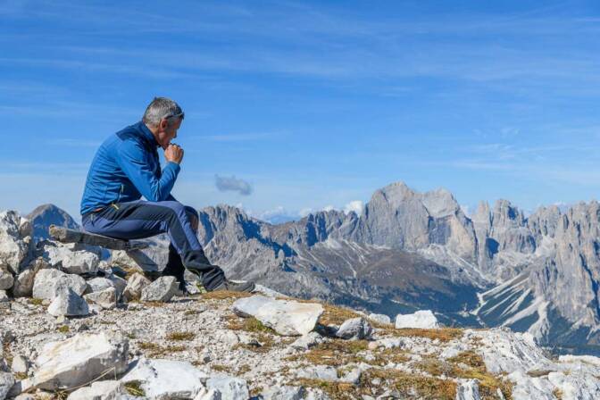 Der Denker und die Rosengartenspitze