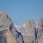 Paragleiter, Paraglider, Vajolet-Türme