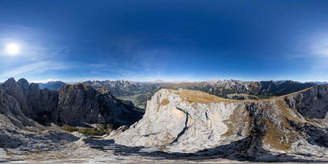 360° über der Cima Undici