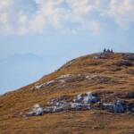 Bergrücken, Sas Aut, wandern